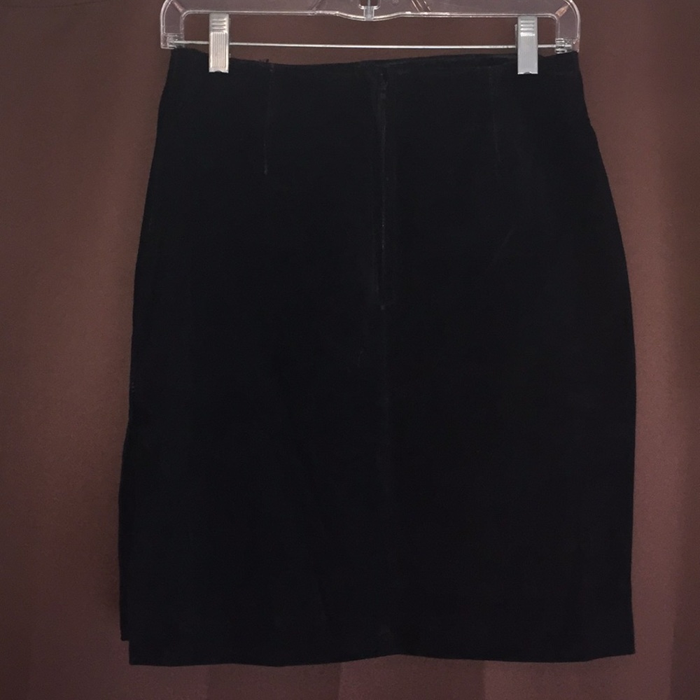 Black Nylon Skirt